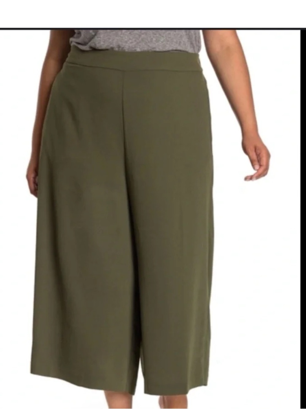 Madewell Drapey Huston Wide Leg Pull On Pants Size 2X